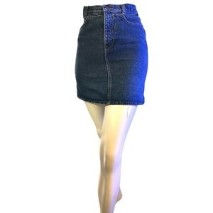 Vintage Calvin Klein Blue Denim Size 7 (S) Jean Skirt